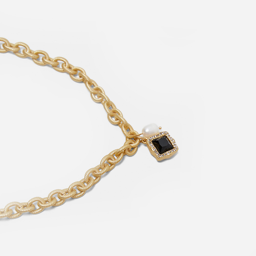 Pendant With Gold Feather - Image 3